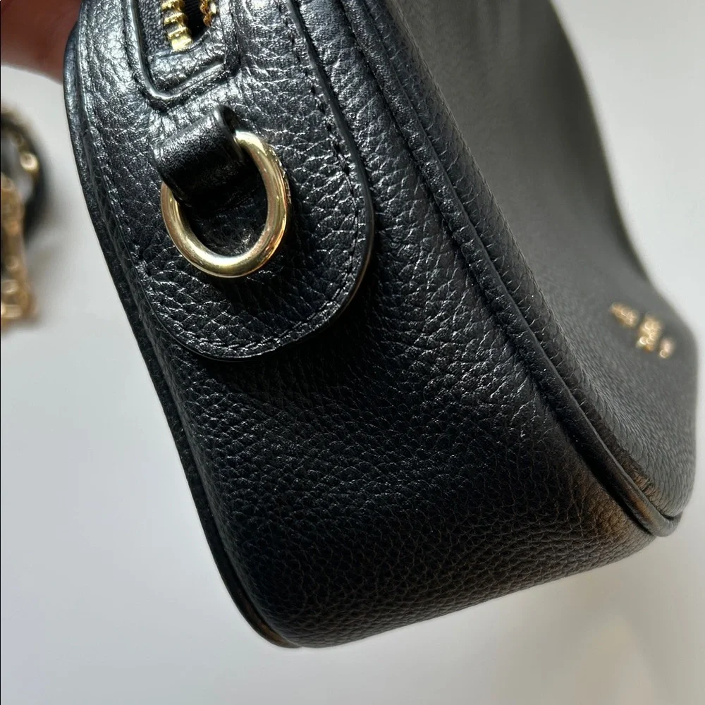 Coach Isla Black Camera Crossbody Bag - Picture 11 of 12